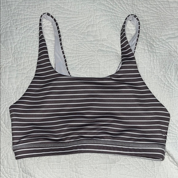 Fleo Other - Fleo Grey and White Sports Bra